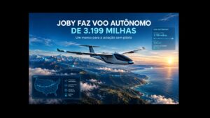 Joby Aviation faz voo autônomo de 3.199 milhas e amplia os limites da aviação sem piloto