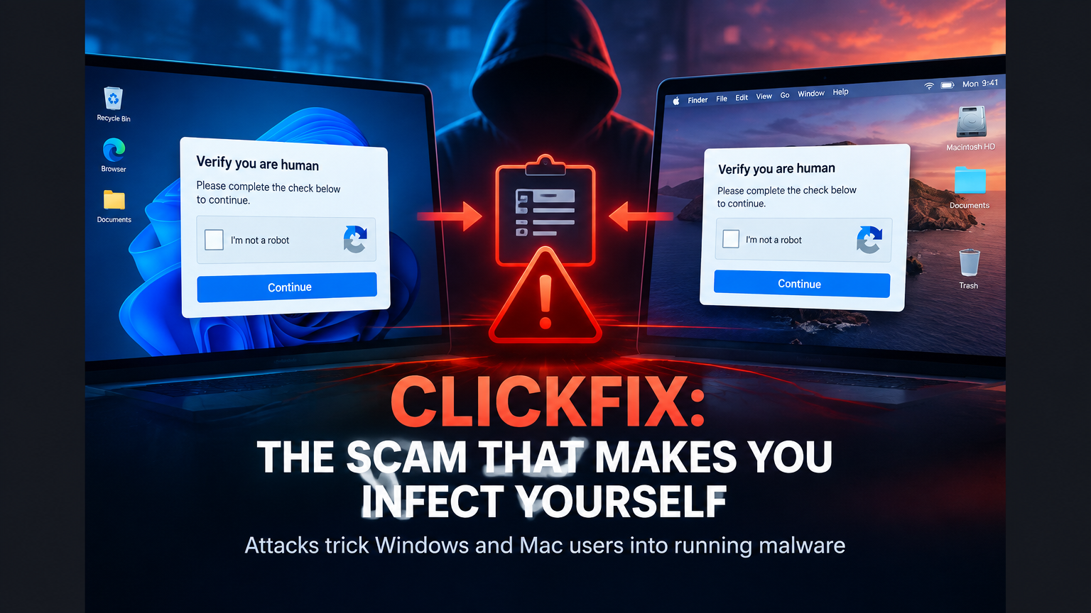 ClickFix: The Scam That Tricks Windows and Mac Users Into Infecting Themselves imagemgerada 1789759750510